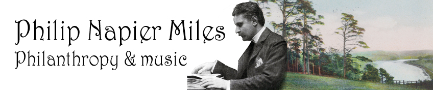 Philip Napier Miles -- Philanthropy & Music